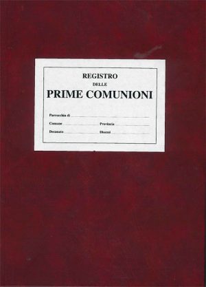 Registro delle prime comunioni