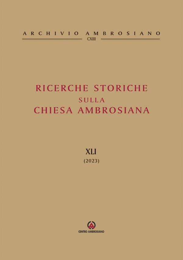 Ricerche storiche XLI